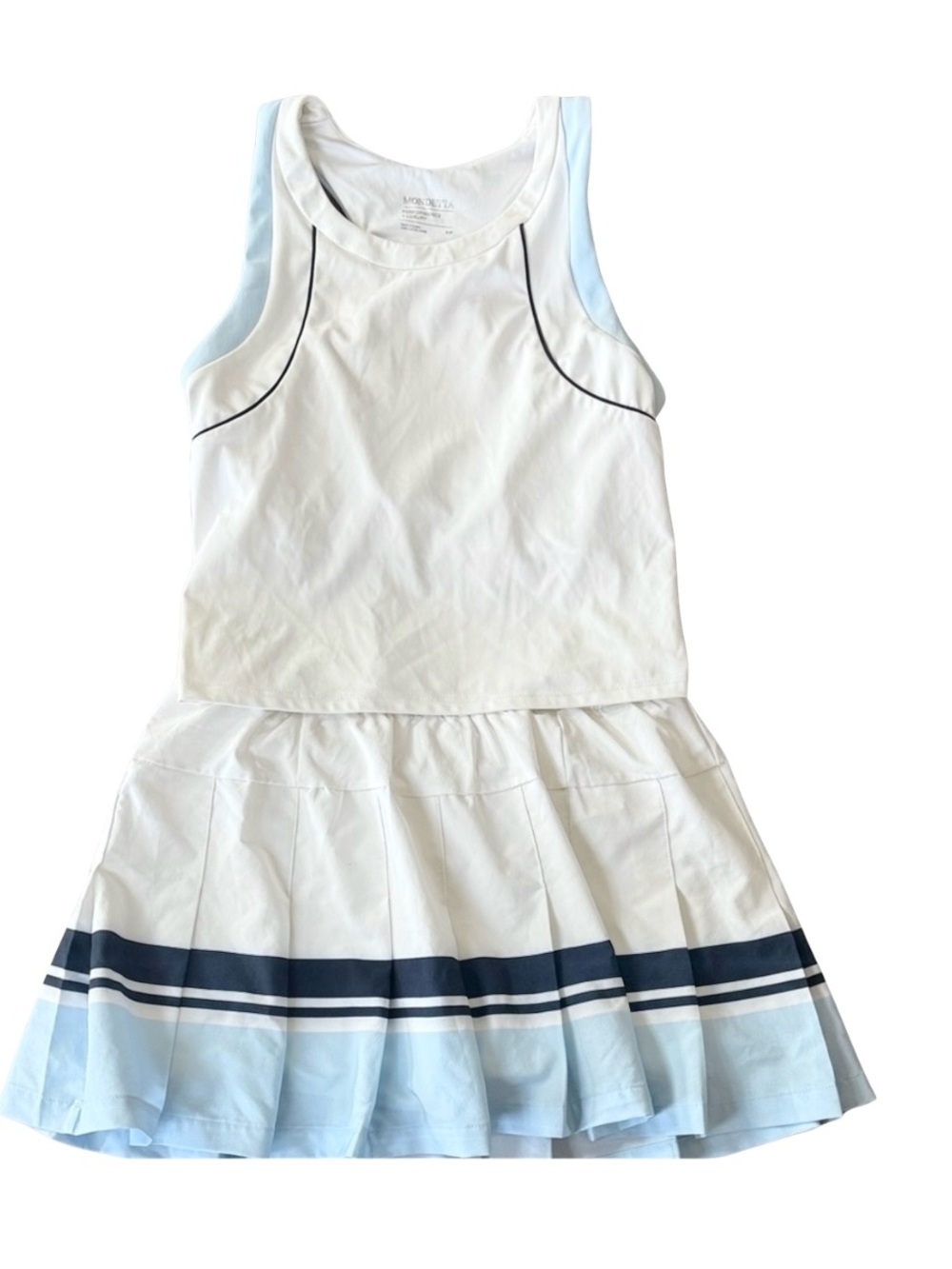 Mondetta 2 piece Tank & Skirt Skort Tennis Pickleball Set